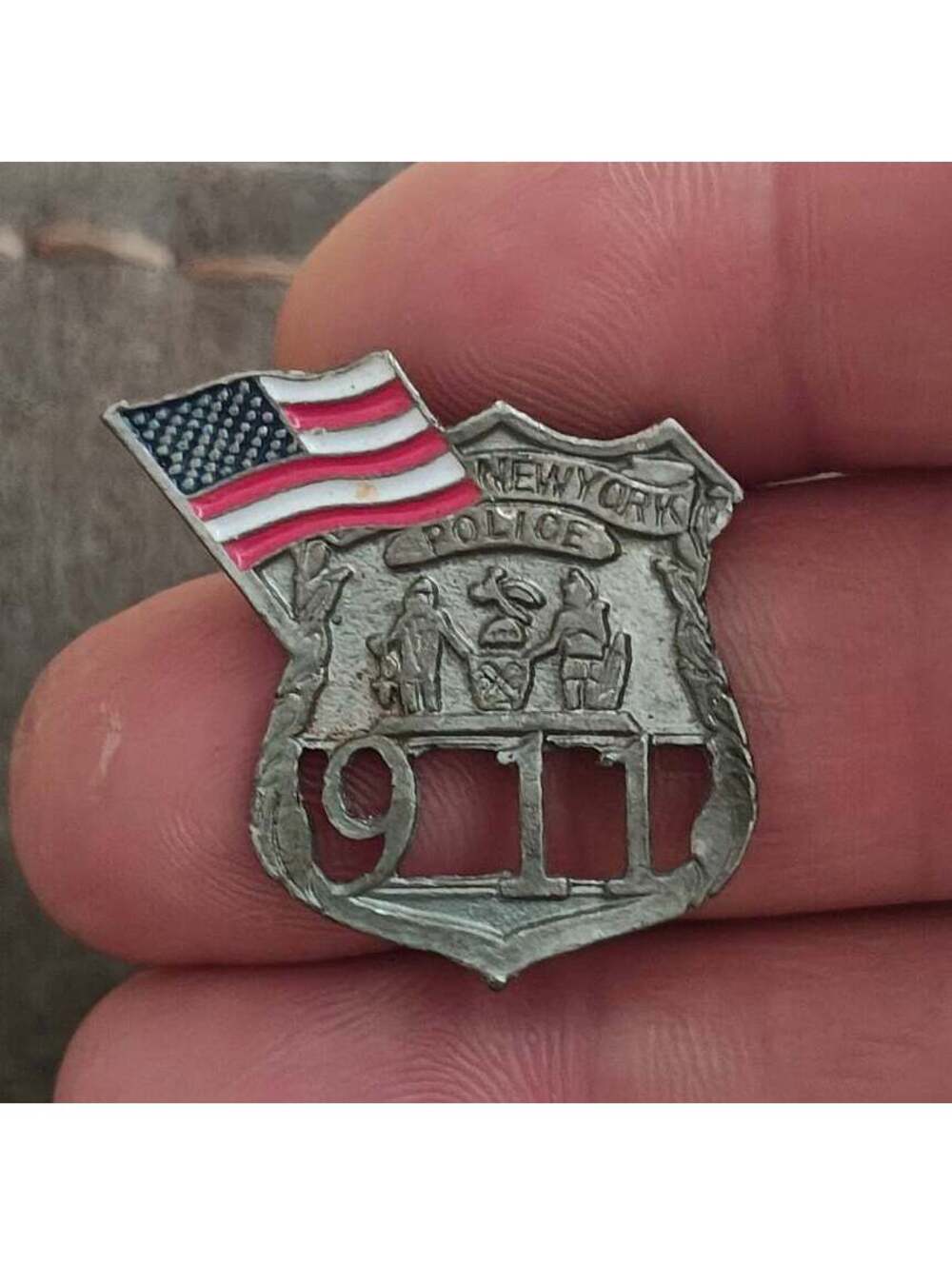 New York Police Department (NYPD) 9/11 Commemorative Pin